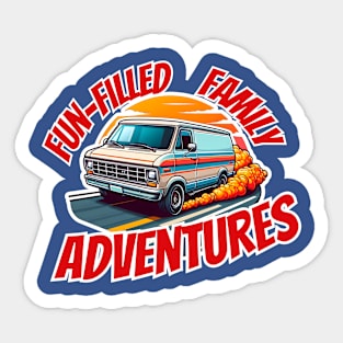 Fun-Filled Family Adventures Sticker